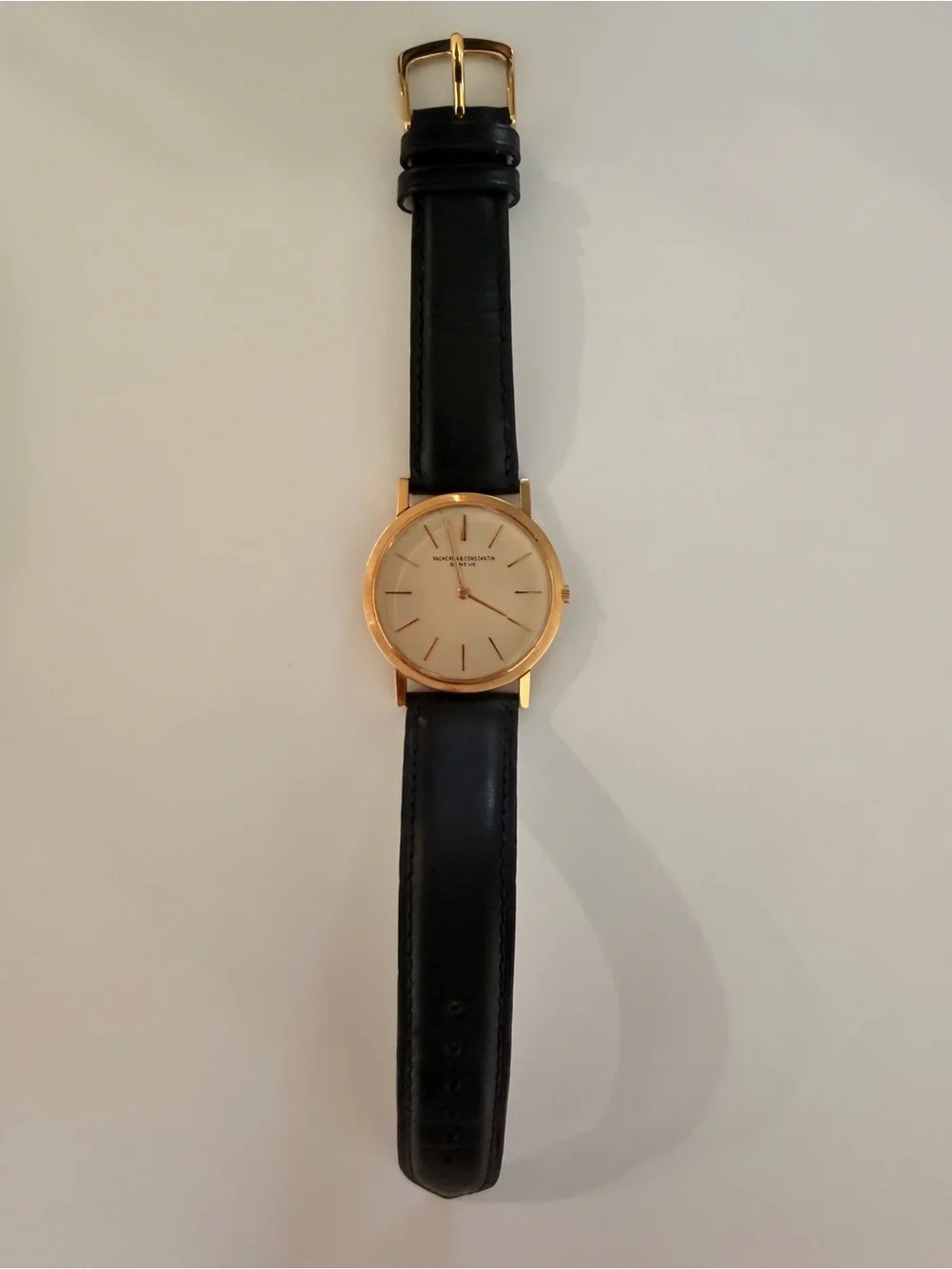Vacheron Constantin Ultra Slim Watch Ref. 6351 18K Yellow Gold 1960s